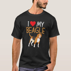 I Love My Beagle Owner T-Shirt