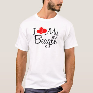 I Love My Beagle T-Shirt