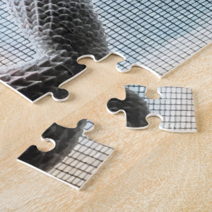 I love my beardie Fun Bearded Dragon Jigsaw Puzzle