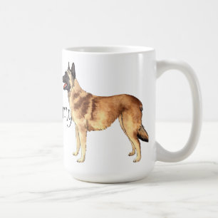 I Love my Belgian Malinois Coffee Mug