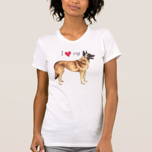 I Love my Belgian Malinois T-Shirt