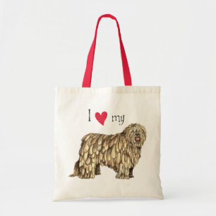I Love my Bergamasco Tote Bag