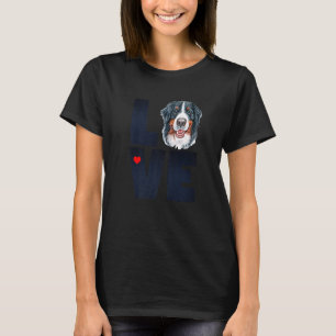 I Love My Bernese Mountain Dog Breed T-Shirt