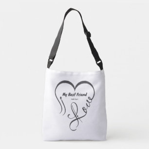 I Love My Best Friend • Cuddle Expert Crossbody Bag