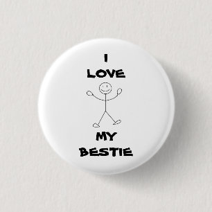 I Love My Bestie Pin