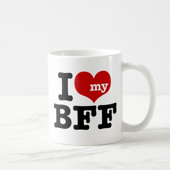 I Love My BFF Coffee Mug (Right)