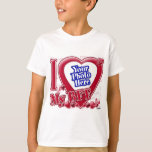 I Love My BFF red heart - photo T-Shirt<br><div class="desc">I Love My BFF red heart - photo</div>