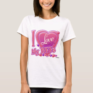 I Love My BFFs pink/purple - hearts T-Shirt