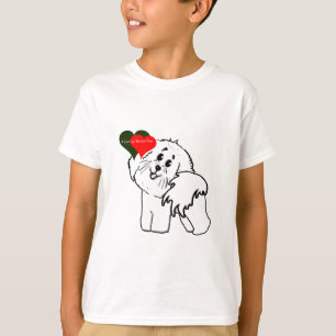 I love my Bichon Frise Dog accessories T-Shirt