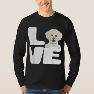 I Love My Bichons Frise Dog Lover T-Shirt