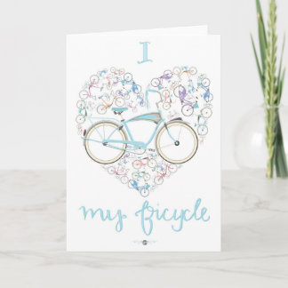 I love my Bicycle.jpg Card