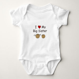 I Love My Big Sister! Baby Bodysuit