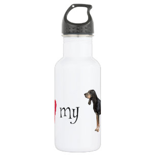I Love my Black and Tan Coonhound 532 Ml Water Bottle