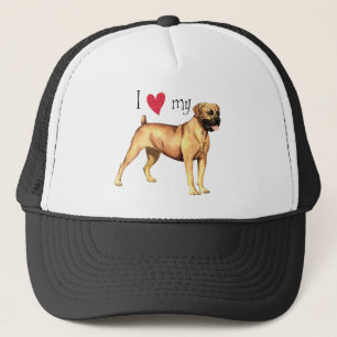 I Love my Boerboel Trucker Hat