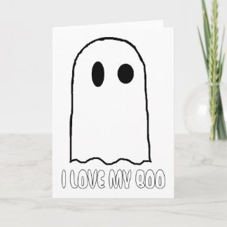I LOVE MY BOO CARD