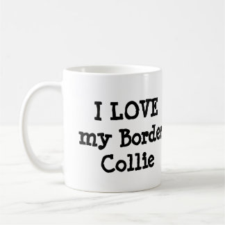 I Love my Border Collie Mug
