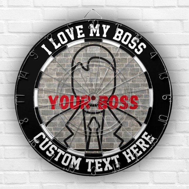 I love my boss dartboard fun game stress relief (Creator Uploaded)