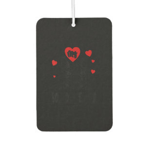 I Love My Boston Terrier Gifts For Dog Lovers Car Air Freshener