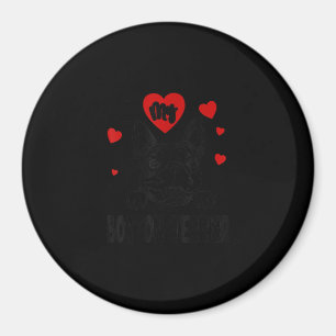 I Love My Boston Terrier Gifts For Dog Lovers Magnet