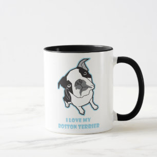 I Love my Boston Terrier Mug