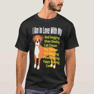 I Love My Boxer Dog Meme T-Shirt
