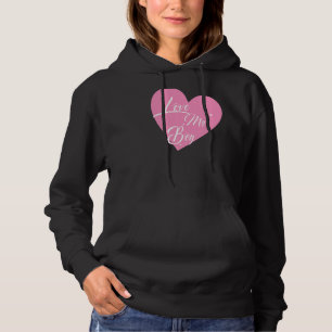 I Love My Boy Heart My Boy Graphics Hoodie