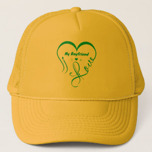 I Love My Boyfriend I ♥ Us Trucker Hat