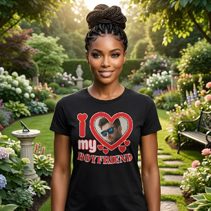 I Love My Boyfriend Personalised T-Shirt