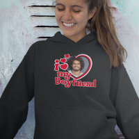 I Love My Boyfriend Photo Black