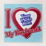 I Love My Boyfriend Photo Red Heart Blue Horizon Jigsaw Puzzle<br><div class="desc">Once you select the design, you'll see a "Edit Design" button on the upper right. Please click on that. On the left side you'll see the different layers. Click on "Add your photo here" In the upper right side please click on "Change Image". You’ll see a pop up that allows...</div>