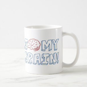 I Love My Brain Coffee Mug