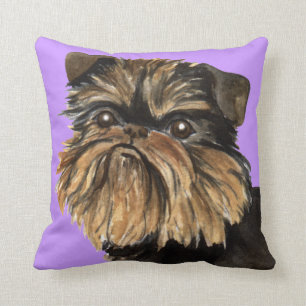 I Love my Brussels Griffon Cushion