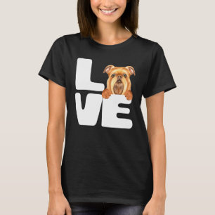 I Love My Brussels Griffon Dog T-Shirt