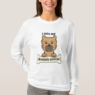 I Love My Brussels Griffon T-Shirt