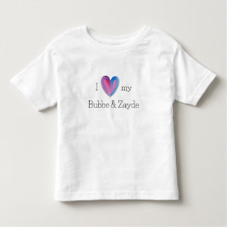 I Love My Bubbe and Zayde T-Shirt