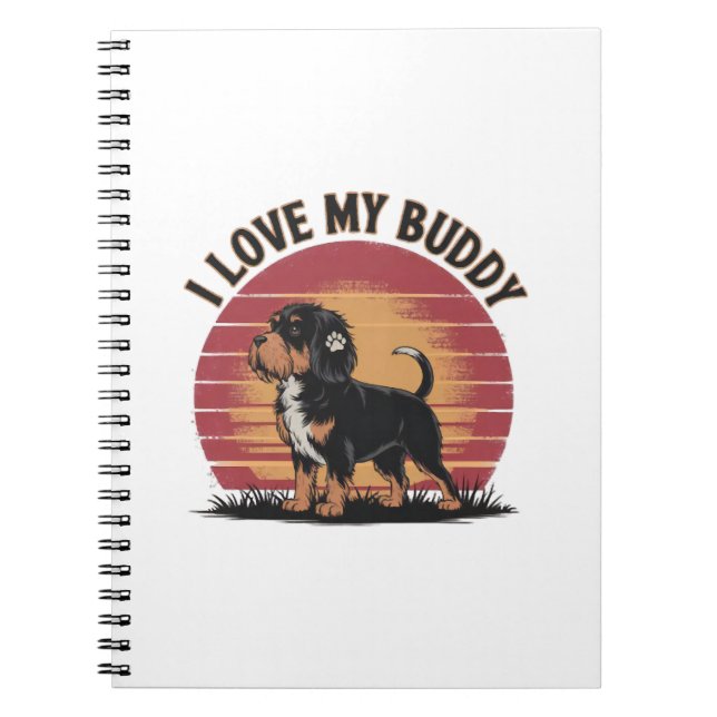 I Love My Buddy Notebook (Front)
