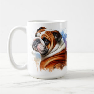 I Love My Bulldog Coffee Mug Cup