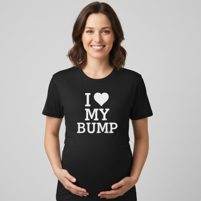 I Love My Bump Maternity T-Shirt (Creator Uploaded)