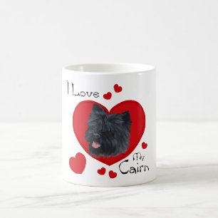I Love My Cairn Terrier Coffee Mug