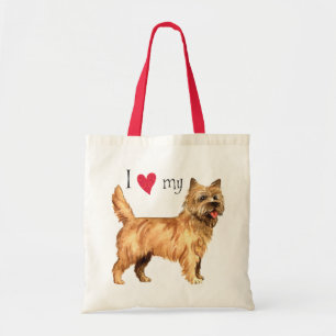 I Love my Cairn Terrier Tote Bag