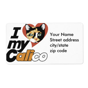 I Love my CALICO cat