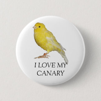 I LOVE MY CANARY Button