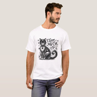 I Love My Cat – I Love My Cat Shirt Design