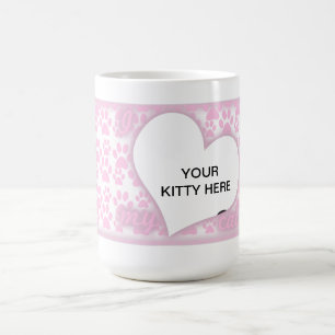 I love my cat pink Mug