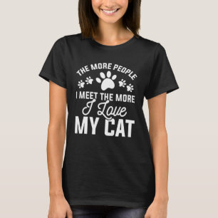 I Love My Cat T-Shirt