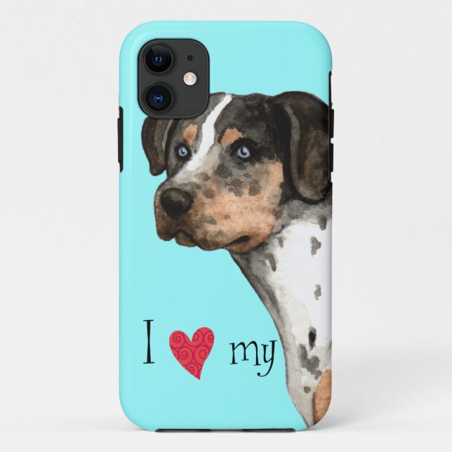 I Love my Catahoula Case-Mate iPhone Case (Back)