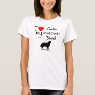 I Love My Cavalier King Charles Spaniel T-Shirt