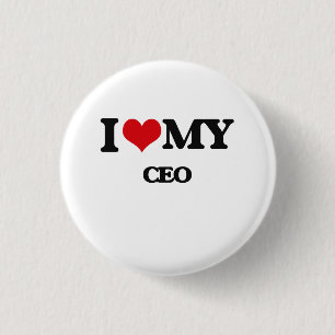 I love my Ceo 3 Cm Round Badge