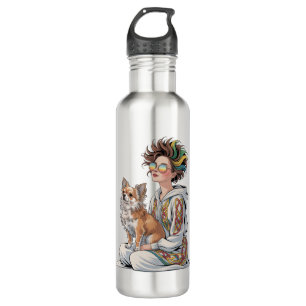 i love my chihuahua 710 ml water bottle