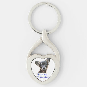 I love my Chihuahua Key Ring